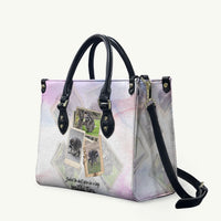 Jimothy The Raccoon Short Spines Long Story Leather Bag Vintage Polaroid Scrapbook Photography Collage