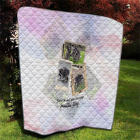 Jimothy The Raccoon Short Spines Long Story Quilt Vintage Polaroid Scrapbook Photography Collage
