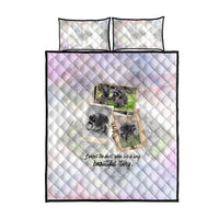 Jimothy The Raccoon Short Spines Long Story Quilt Bed Set Vintage Polaroid Scrapbook Photography Collage