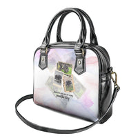 Jimothy The Raccoon Short Spines Long Story Shoulder Handbag Vintage Polaroid Scrapbook Photography Collage