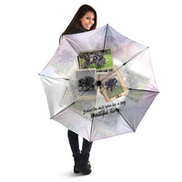 Jimothy The Raccoon Short Spines Long Story Umbrella Vintage Polaroid Scrapbook Photography Collage