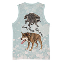 Jimothy The Raccoon And Dogs Basketball Jersey Different Species Same Build Inspirational Heart