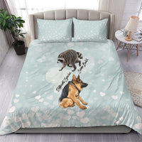 Jimothy The Raccoon And Dogs Bedding Set Different Species Same Build Inspirational Heart
