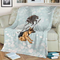 Jimothy The Raccoon And Dogs Blanket Different Species Same Build Inspirational Heart