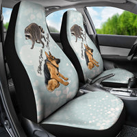 Jimothy The Raccoon And Dogs Car Seat Cover Different Species Same Build Inspirational Heart