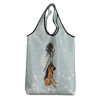 Jimothy The Raccoon And Dogs Grocery Bag Different Species Same Build Inspirational Heart