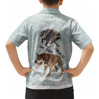 Jimothy The Raccoon And Dogs Hawaiian Shirt Different Species Same Build Inspirational Heart