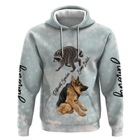 Jimothy The Raccoon And Dogs Hoodie Different Species Same Build Inspirational Heart