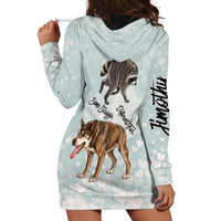 Jimothy The Raccoon And Dogs Hoodie Dress Different Species Same Build Inspirational Heart