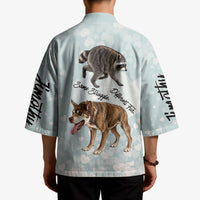 Jimothy The Raccoon And Dogs Kimono Different Species Same Build Inspirational Heart