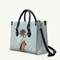 Jimothy The Raccoon And Dogs Leather Bag Different Species Same Build Inspirational Heart
