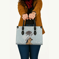 Jimothy The Raccoon And Dogs Leather Bag Different Species Same Build Inspirational Heart