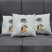 Jimothy The Raccoon And Dogs Pillow Cover Different Species Same Build Inspirational Heart
