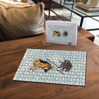 Jimothy The Raccoon And Dogs Puzzle Different Species Same Build Inspirational Heart