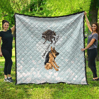 Jimothy The Raccoon And Dogs Quilt Different Species Same Build Inspirational Heart