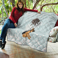 Jimothy The Raccoon And Dogs Quilt Different Species Same Build Inspirational Heart