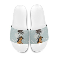Jimothy The Raccoon And Dogs Slide Sandals Different Species Same Build Inspirational Heart