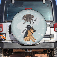 Jimothy The Raccoon And Dogs Spare Tire Cover Different Species Same Build Inspirational Heart