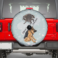 Jimothy The Raccoon And Dogs Spare Tire Cover Different Species Same Build Inspirational Heart