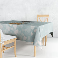 Jimothy The Raccoon And Dogs Tablecloth Different Species Same Build Inspirational Heart