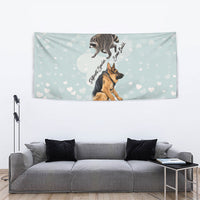 Jimothy The Raccoon And Dogs Tapestry Different Species Same Build Inspirational Heart