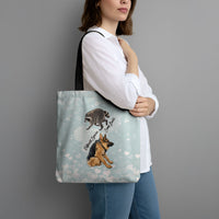Jimothy The Raccoon And Dogs Tote Bag Different Species Same Build Inspirational Heart