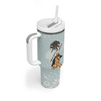 Jimothy The Raccoon And Dogs Tumbler With Handle Different Species Same Build Inspirational Heart