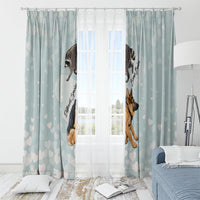 Jimothy The Raccoon And Dogs Window Curtain Different Species Same Build Inspirational Heart
