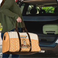 Corgi Powered By Treats And Short Legs Travel Bag Royal Crown Low Rider Funny Dog Quote Paw