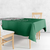 Dominica Christmas Tablecloth with Parrot Gift Box and Festive Pattern Design - Wonder Print Shop