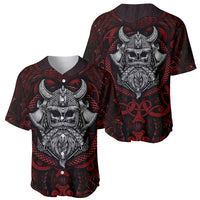Blood Of Viking Warrior Baseball Jersey - Wonder Print Shop