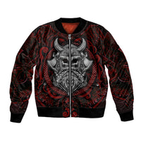Blood Of Viking Warrior Bomber Jacket - Wonder Print Shop