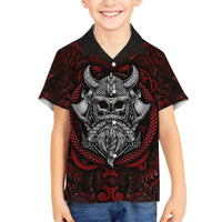 Blood Of Viking Warrior Kid Hawaiian Shirt - Wonder Print Shop