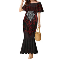 Blood Of Viking Warrior Mermaid Dress - Wonder Print Shop
