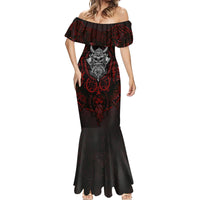 Blood Of Viking Warrior Mermaid Dress - Wonder Print Shop