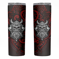 Blood Of Viking Warrior Skinny Tumbler - Wonder Print Shop