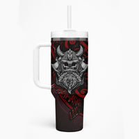 Blood Of Viking Warrior Tumbler With Handle - Wonder Print Shop