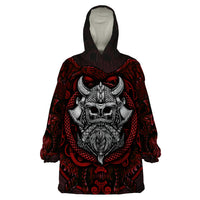 Blood Of Viking Warrior Wearable Blanket Hoodie - Wonder Print Shop
