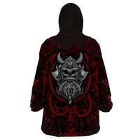 Blood Of Viking Warrior Wearable Blanket Hoodie - Wonder Print Shop