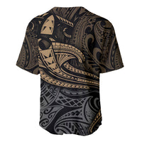 Polynesian Baseball Jersey Hammerhead Shark Tribal Pattern - Wonder Print Shop