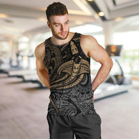 Polynesian Men Tank Top Hammerhead Shark Tribal Pattern - Wonder Print Shop