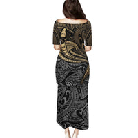 Polynesian Puletasi Hammerhead Shark Tribal Pattern - Wonder Print Shop