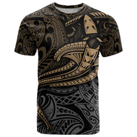 Polynesian T Shirt Hammerhead Shark Tribal Pattern - Wonder Print Shop