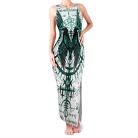Winged Wisdom Of Viking Family Matching Tank Maxi Dress and Hawaiian Shirt Hugin, Munin, and the Vegvisir - Wonder Print Shop
