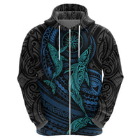 Polynesian Whale Hoodie - Wonder Print Shop