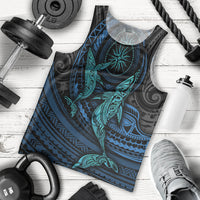Polynesian Whale Men Tank Top - Wonder Print Shop