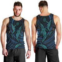 Polynesian Whale Men Tank Top - Wonder Print Shop