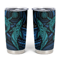 Polynesian Whale Tumbler Cup - Wonder Print Shop