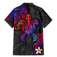 Turtle and Plumeria - Polynesian Family Matching Mermaid Dress and Hawaiian Shirt - Wonder Print Shop