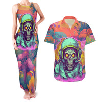 I'm Not Perfect But I'm 100% Me Couples Matching Tank Maxi Dress and Hawaiian Shirt - Wonder Print Shop